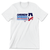 Andrew Sneed Stacked Logo (Unisex White Tee)