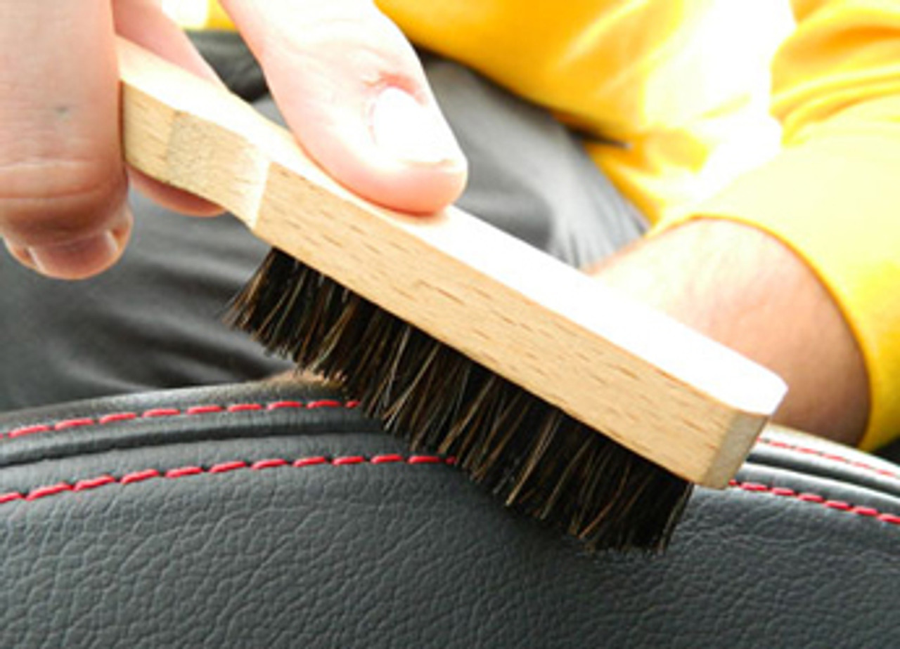 Natural Horse Hair Interior Detail Brush