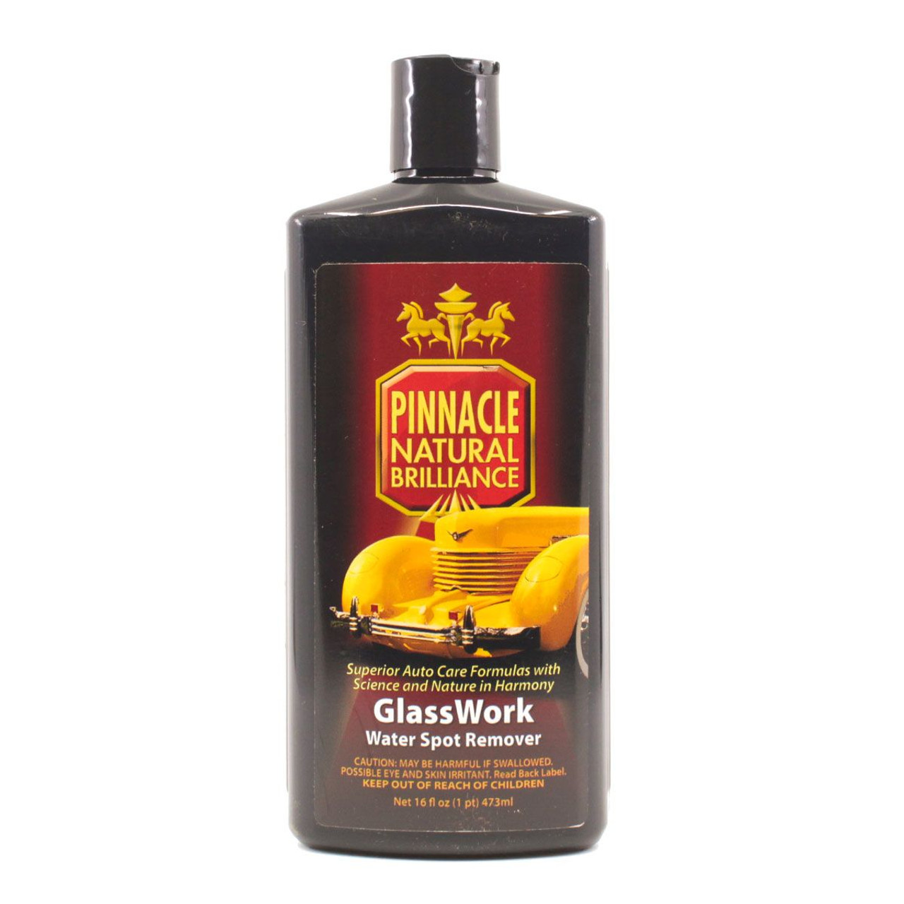Pinnacle GlassWork Water Spot Remover, hard water spot remover