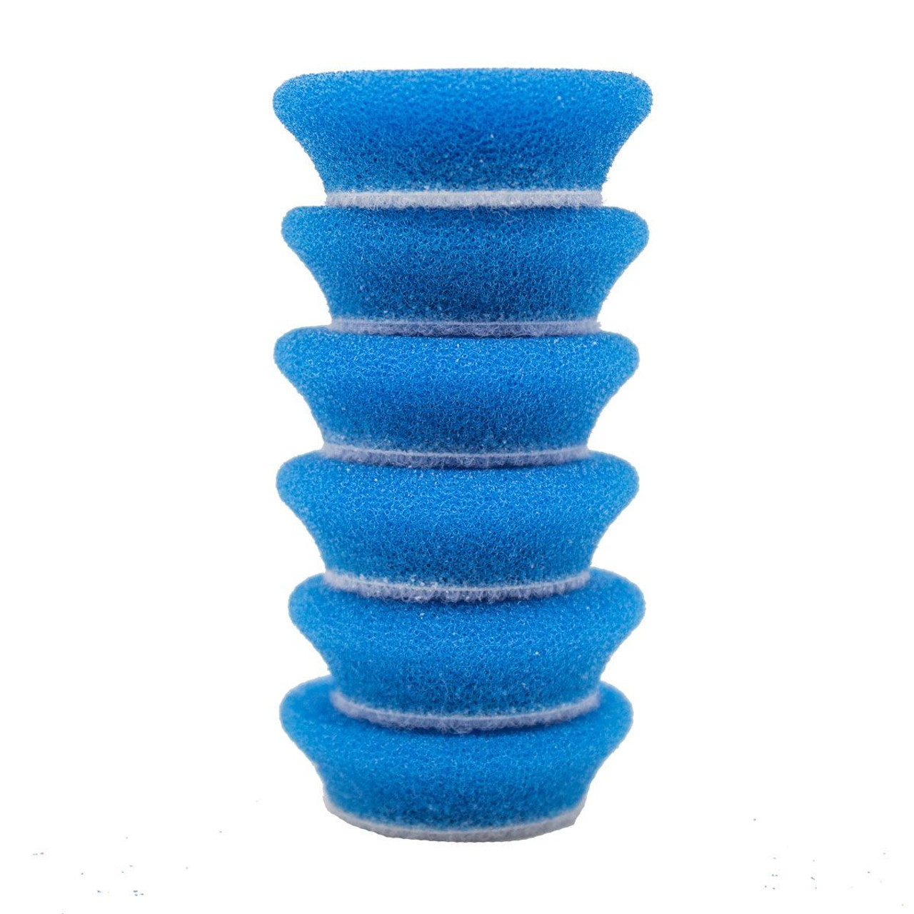 RUPES DA Blue Coarse Foam Pad - 6 Inch - 2-Pack 