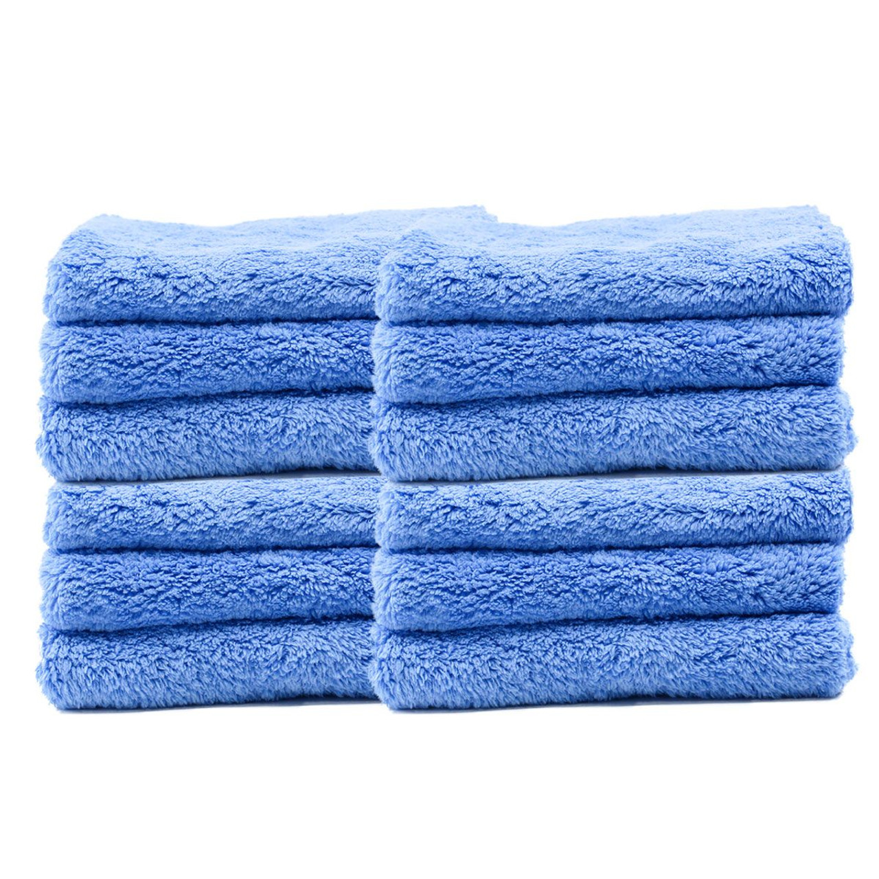 Ultra-Plush Edgeless Microfiber Towels, 12-Pack