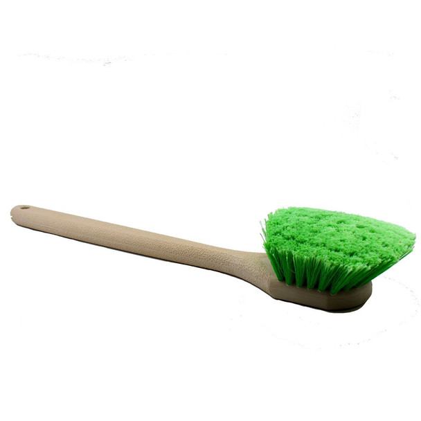 Soft Bristle Wheel Cleaning Brush Long Handle Washing Brush for