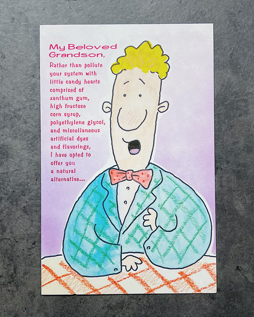 My Beloved Grandson... | VALENTINE'S DAY CARD