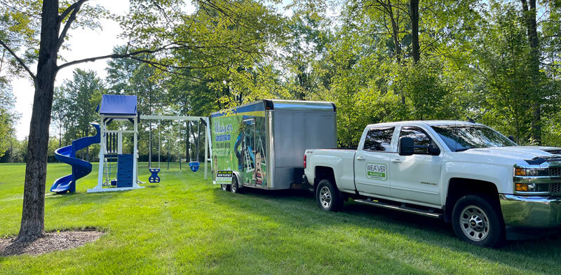 XL Climber Playset XL Climber Playset Setup