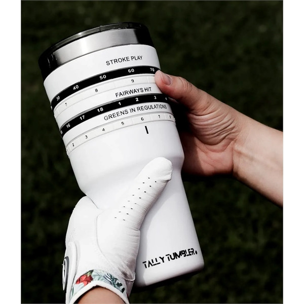 Tally Tumbler Golf 30 oz Stainless Steel Travel Mug