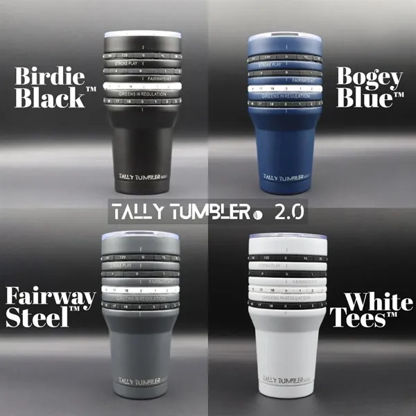 Tally Tumbler Golf 30 oz Stainless Steel Travel Mug