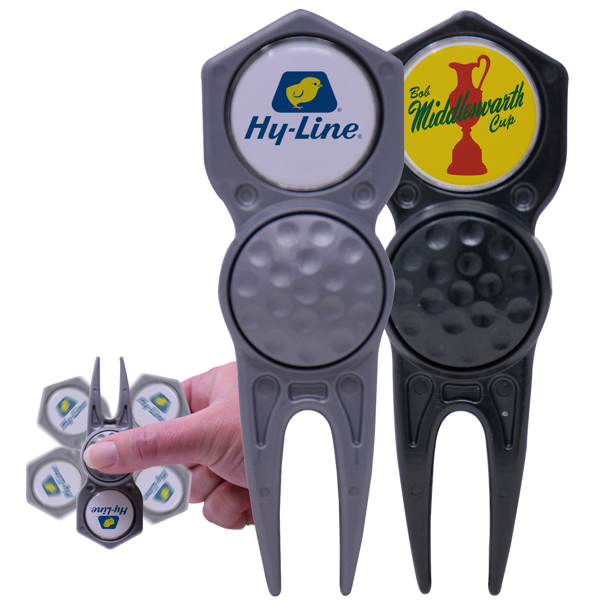 Outil Divot Coulissant Fidget Two Talents – Pour Le Golf, Pratique Et Anti-stress