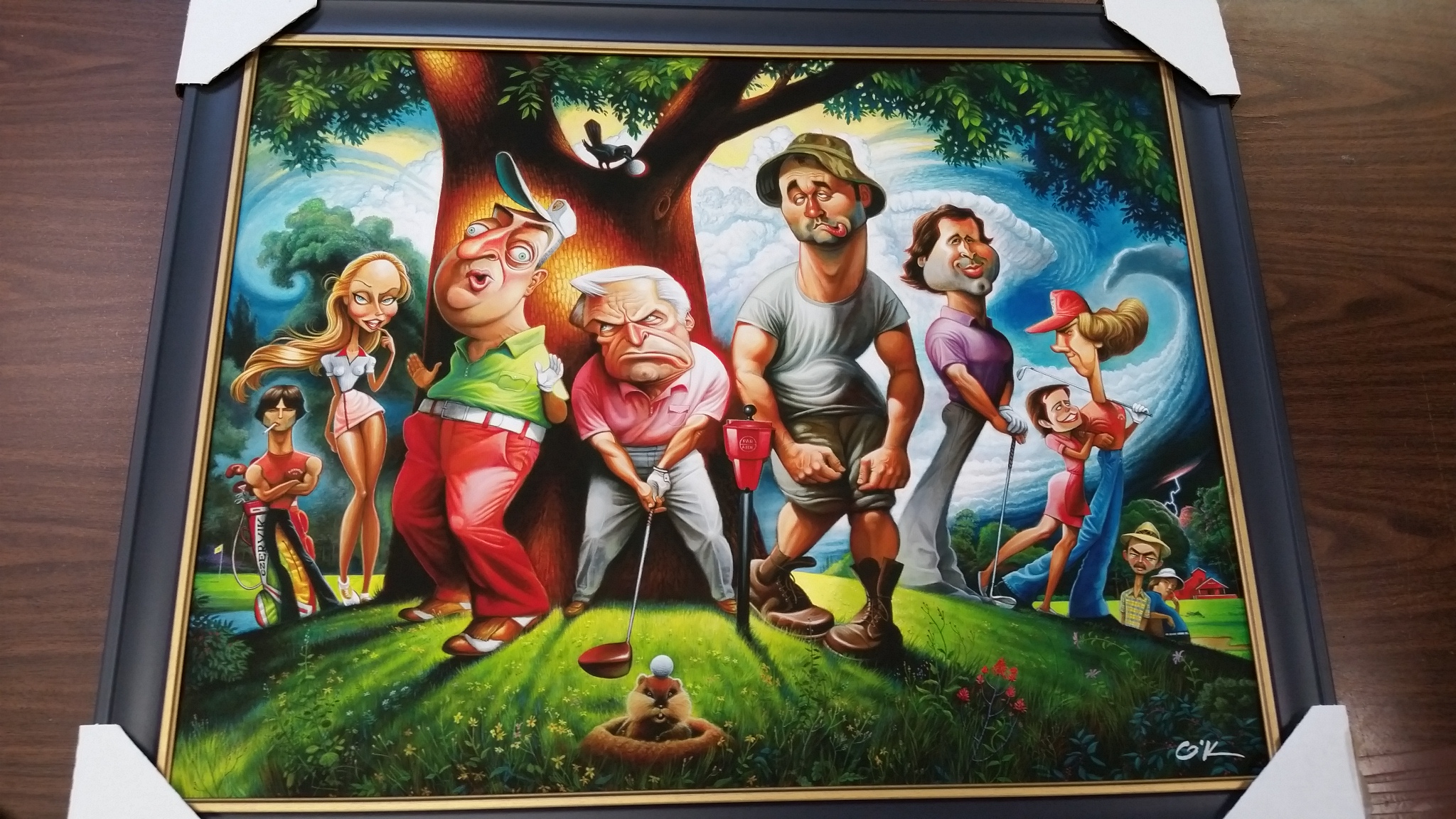 Caddyshack 8x10 Art Print - Vintage Photo Reprint, Unsigned, Multicolor Wall Decor