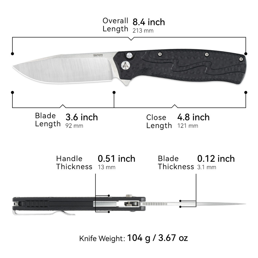 SRM 221X Folding Knife
