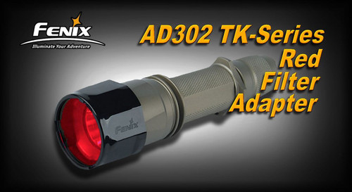 Fenix AD302 TK-Series Red Filter Adapter