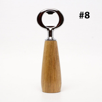 Native wood bottle opener