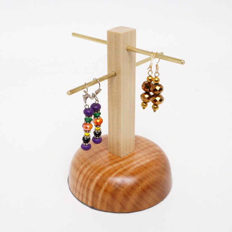 Compact earring stand
