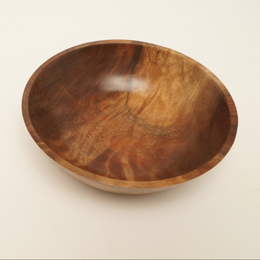 Black walnut bowl