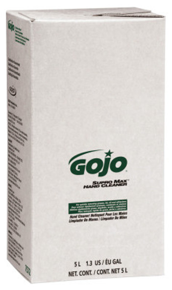 SUPRO MAX多用途重型手清洁剂，花，盒装袋，5000毫升GOJO 2/每个