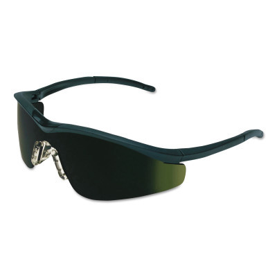 MCR Safety T11150 Triwear防护眼镜，IR 5绿色镜片，Duramass HC，缟玛瑙框架，尼龙