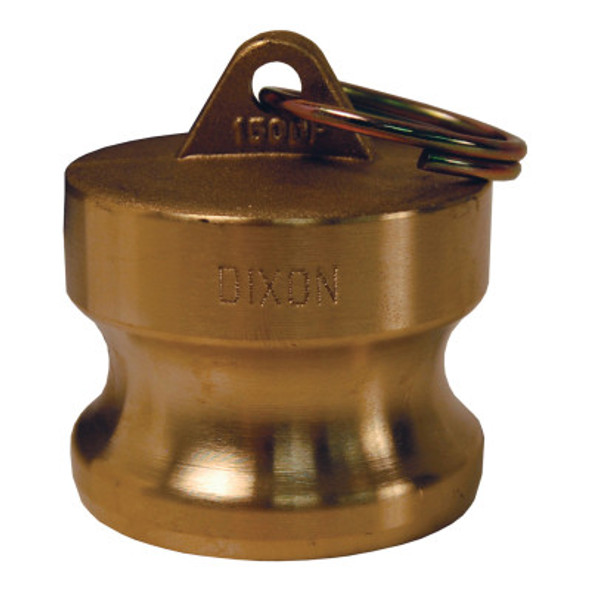 DIXON阀门和连接器G100-DP-BR全球型DP防尘塞，黄铜