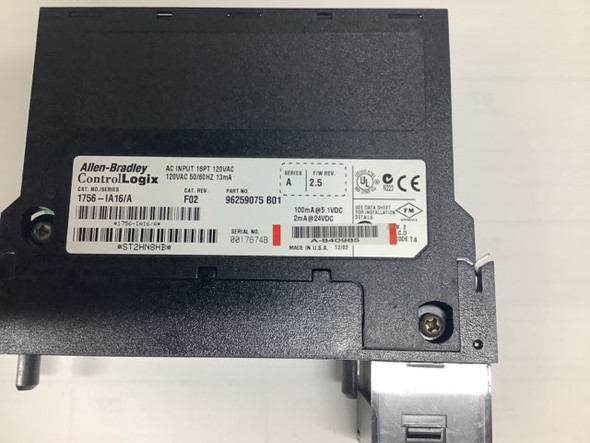 ALLEN-BRADLEY(ROCWELATIONE) 1756-IA16/AMDULE,INPUT,AC,DIGITAL16
