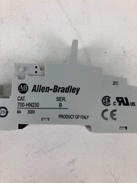 Allen-bradley(罗克韦尔自动化公司)700-hn230继电器:插座，8针，迷你，2极