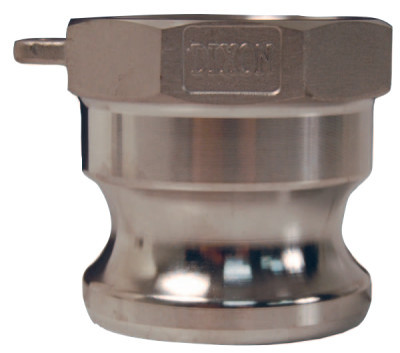 DIXON阀门和连接器G200-A-AL全球A型适配器，2英寸(NPT)，铝