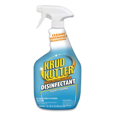 RUST-OLEUM DH326 Krud Kutter®重型清洁和消毒剂，32盎司喷雾瓶，无香味(6计数)