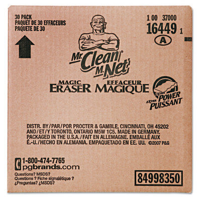 Procter & Gamble 16449 Mr. Clean Magic Eraser Extra Power, 4 3/5