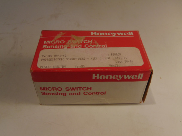 Honeywell international inc . mpf1hd头，传感器:光电