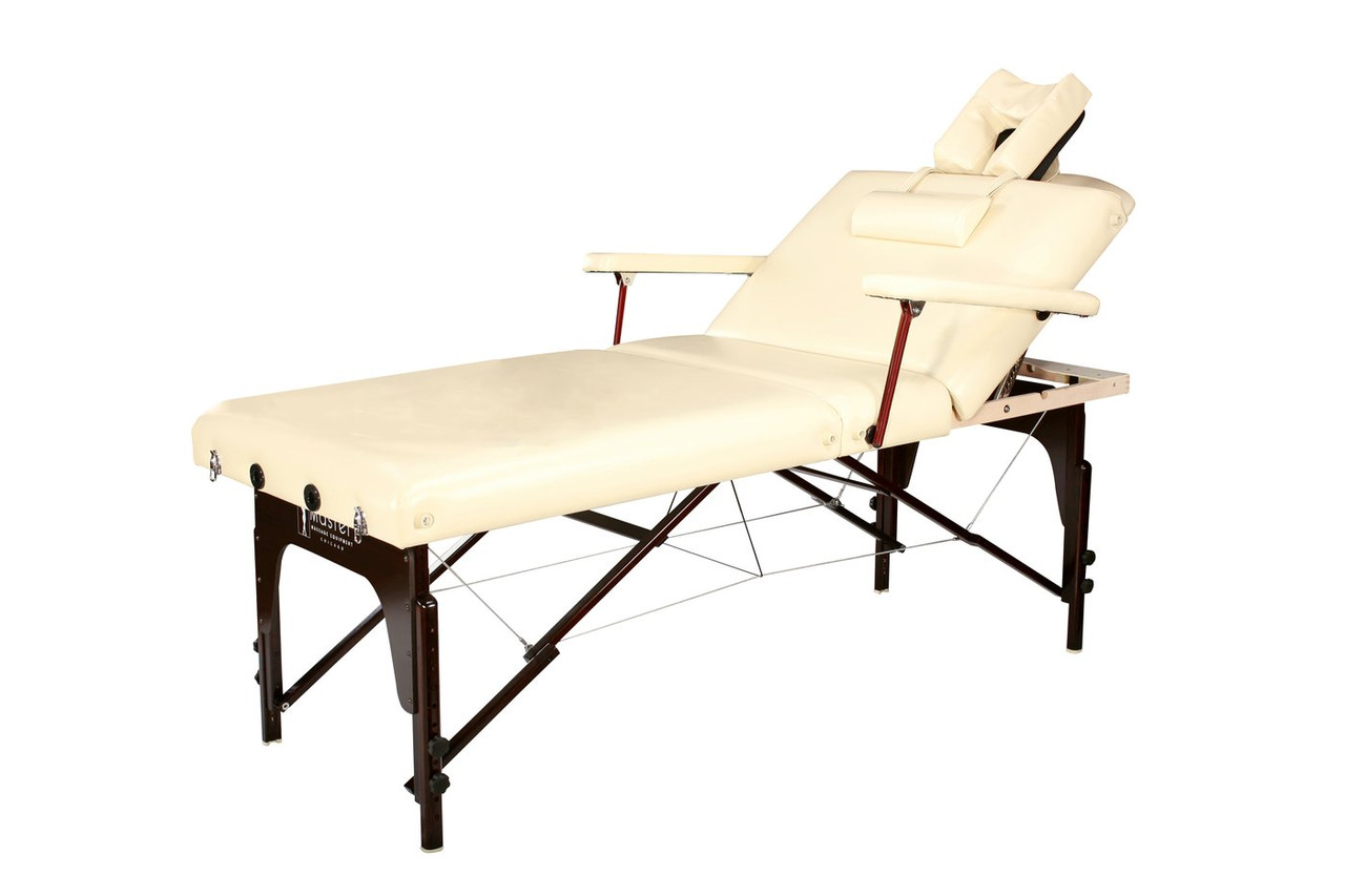 Best Massage Two Fold Portable Massage Table With Bolster