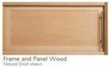 Cabinet: Wood Frame/Wood Panel (+$160)