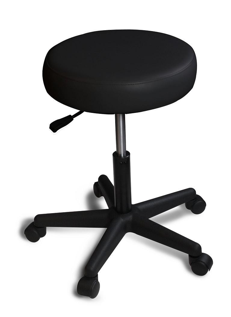 Spa Luxe Rolling Swivel Stool w/ Wheels MassageTools