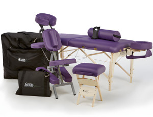 Custom Craftworks Heritage Massage Table & Chair Package