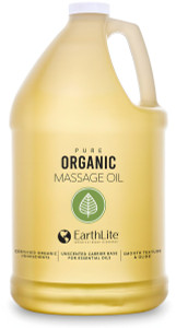 Earthlite Organic Massage Oil - 1 Gallon