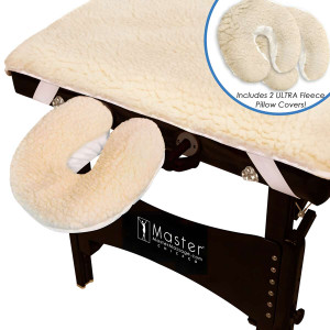 Master Massage - Ultra Fleece Pad with 2 pc Ultra Fleece Pillow Covers