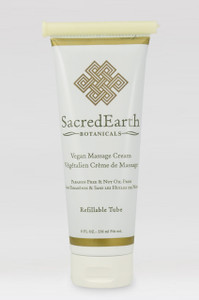 Sacred Earth Botanicals - Organic Massage Cream - 8 oz.