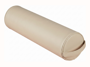 Spa Luxe - Beige Full Round Bolster - (6 inches x 26 inches)
