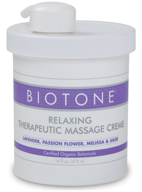 Biotone - Relaxing Therapeutic Massage Creme 16 oz