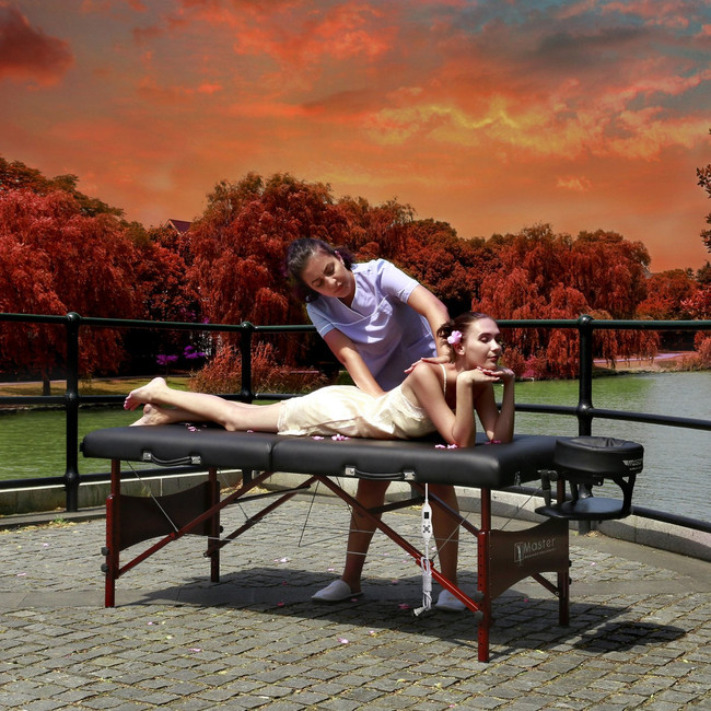 Master Massage - 30" Roma Portable Massage Table Package