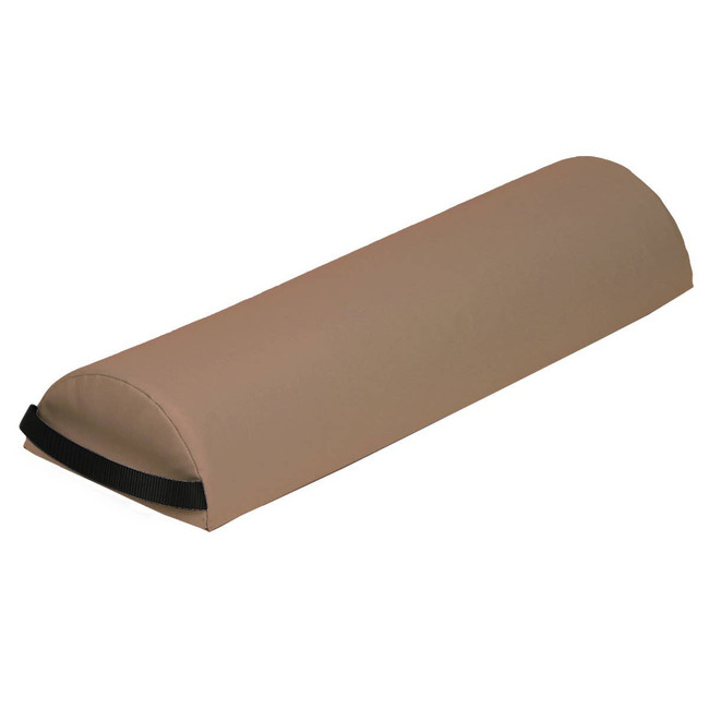 Jumbo Half Round Bolster - Earthlite (4.5 inches x 9 inches x 29 inches)