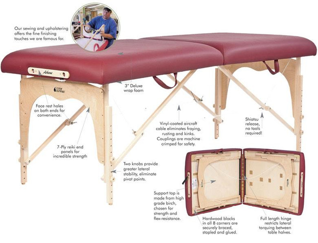 Custom Craftworks - Athena Massage Table