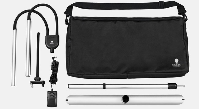 Daylight Gemini Portable Flex Floor Lamp - U35350