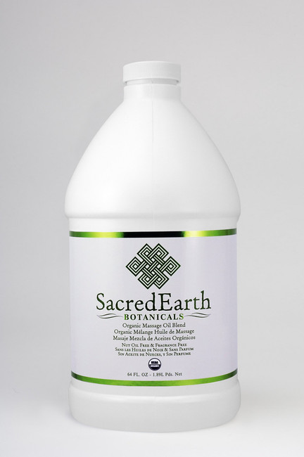 Sacred Earth Botanicals - Certified Organic Massage Oil