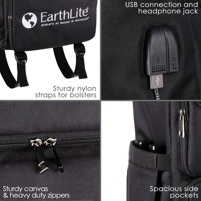 Earthlite - LMT GO-PACK - The Ultimate Therapist Travel Bag