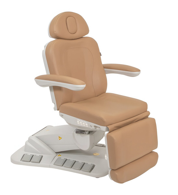 Spa Luxe Medi Spa Exam Chair w Memory and Rotation - 2246EBM