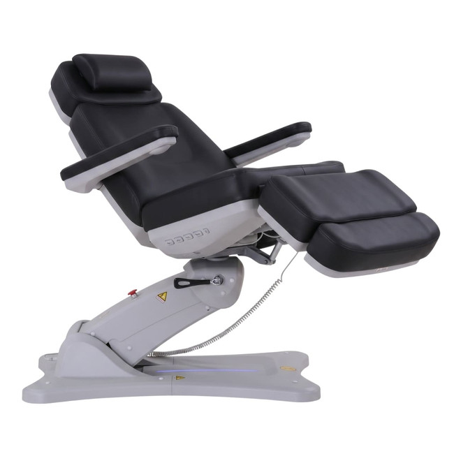 Black Spa Luxe 2246BN medical treatment chair with rotation.