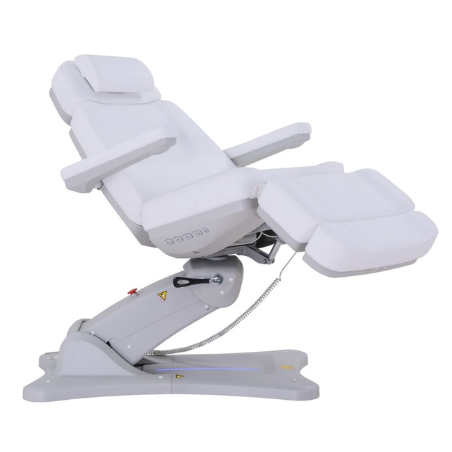 White Spa Luxe 2246BN medical treatment chair with rotation.