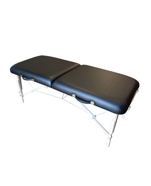 Spa Luxe Portable Massage Table Package with Carrying Case, Armshelf, Facerest