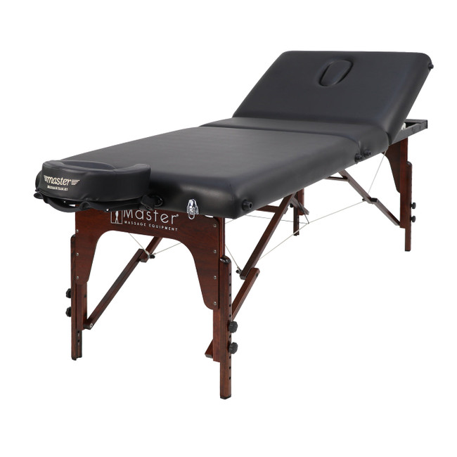 Master Massage 30" Somerest Salon Portable Massage Table Package with Backrest Liftback