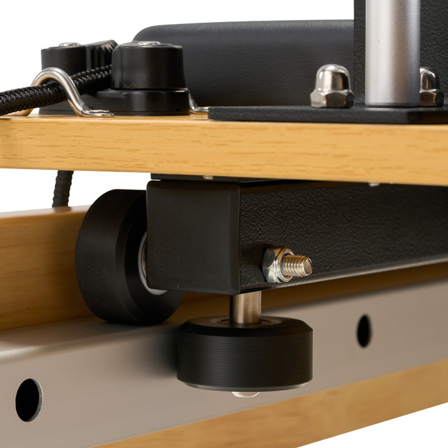 Anodized aluminum alloy rails