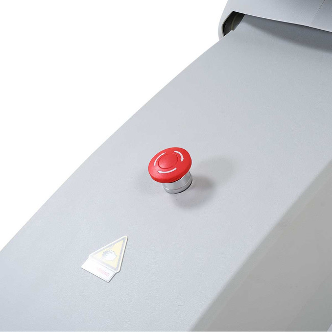 Emergency stop red button Spa Luxe 2246EBNS Medical Exam Chair Gynecological version With rails and stirrups