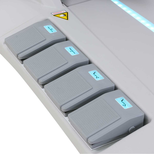 Electric foot pedal controllers for the Spa Luxe 2246EBNS Medical Exam Chair Gynecological version With rails and stirrups