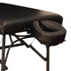Master Massage 29" Violet Tilt Salon Portable Aluminum Massage Table Package